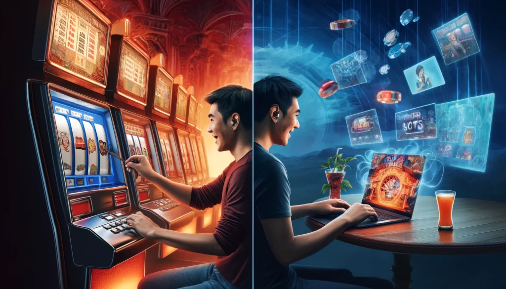 playtime Slots game banner from online casino with login