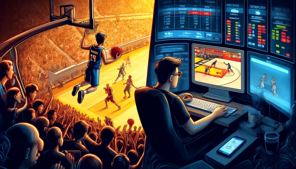 Sports betting interface from playtime with games, app download